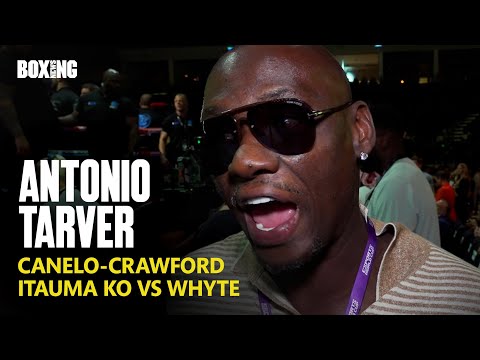 Antonio Tarver Makes Bold Canelo-Crawford prediction