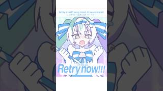 【 English ver. / 한국어판 】いますぐ輪廻 Retry now 【眠雲ツクリ/ミリプロ】#retrynow #animati