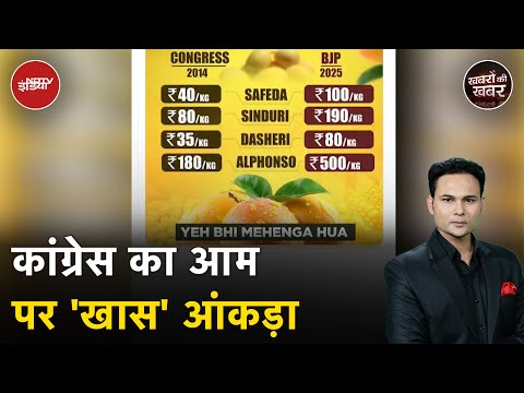 Congress आम के दाम पूछकर खुद ही फंस गई | Mango Price | BJP | NDTV India
