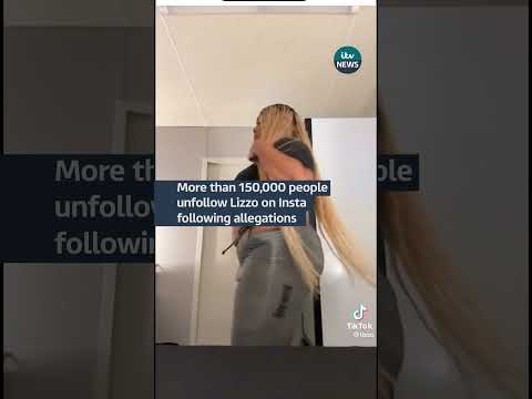 More than 150,000 people unfollow Lizzo on Insta following allegations #itvnews #lizzo