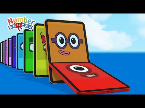 Counting Numberblocks on iPad | Learn Numbers 1 to 100 for Kids