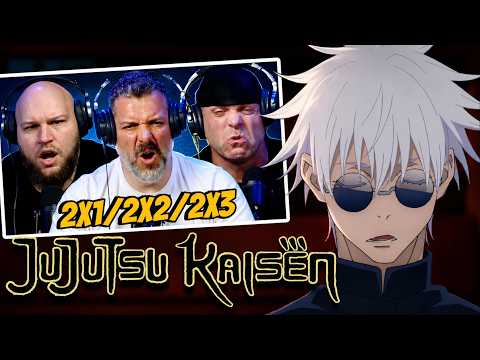 Jujutsu Kaisen reaction season 2 episode 1/2/3 | First time watching (SUB)