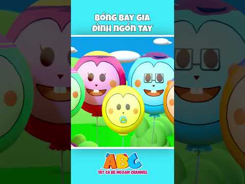 Bong Bóng Ngón Tay Bài Hát Gia Dình #shorts #nhạcthiếunhi #allbabieschannelvietnam