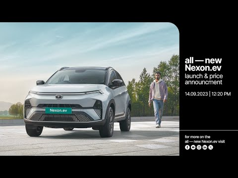 All-new Nexon.ev | Launch & Price Unveil | 14.09.23 at 12:20 PM