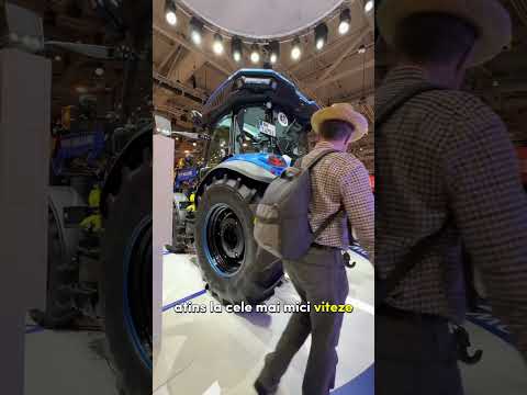 🚜⚡️T4 Electric Power - primul tractor 100% electric și cu funcții autonome creat de New Holland!