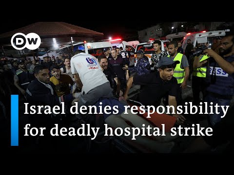 Israel-Hamas war: Gaza reports many dead in hospital strike | DW News