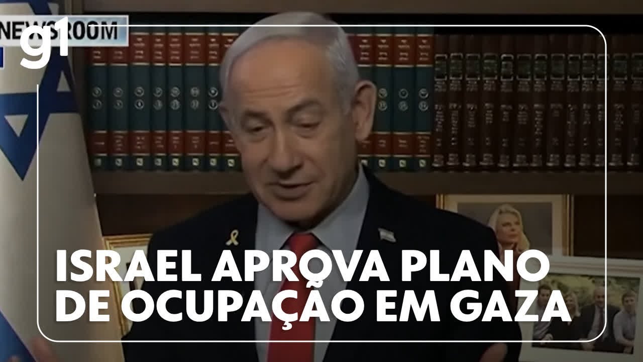 Israel aprova plano de ocupação em Gaza