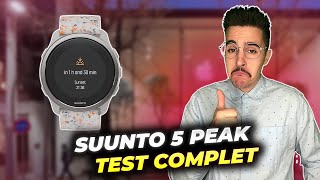 Vidéo-Test : SUUNTO 5 PEAK : Test complet de la montre cardio GPS compacte avec navigation GPS !?Top Sport 2022 ?