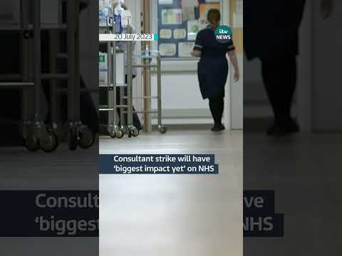 Consultant strike will have ‘biggest impact yet’ on NHS #itvnews