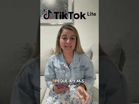 TikTok Lite, la aplicación q está revolucionando las redes.#TikTokLite #anuncio #creadoradecontenido