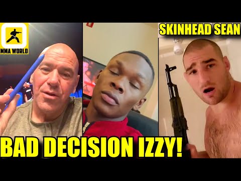 Dana White's first reaction to Israel Adesanya getting charged for Drunk Driving,BlAhaUL,Hunt loses
