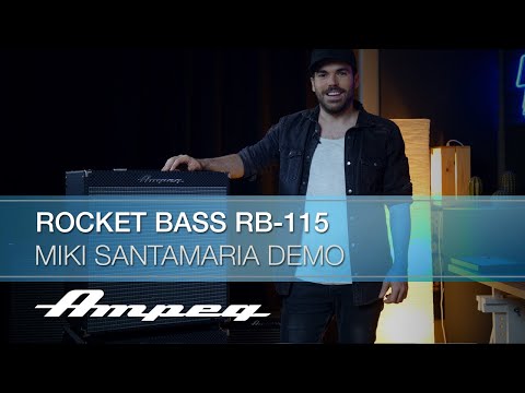 Ampeg | Miki Santamaria | Rocket Bass RB-115 Sound Sample Demo