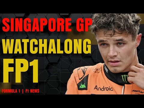 F12025 Singapore GP FP1 Watchalong | F1 NEWS