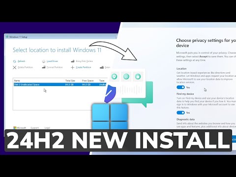 Windows 11 24H2 – New Installation Process