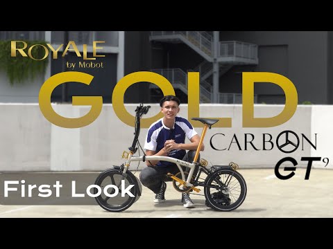 ROYALE Carbon GOLD GT foldable bicycle | First Look
