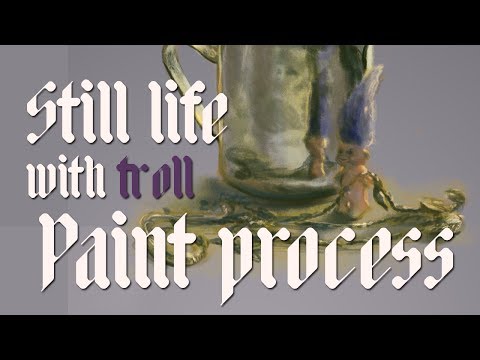 Mini Still life with troll