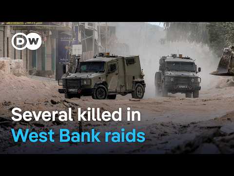 UN calls on Israel to halt West Bank operation | DW News