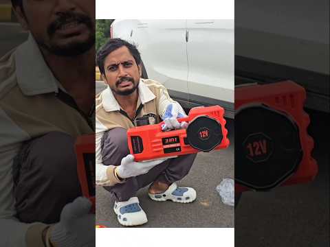 Starq 3in1 Electric Hydraulic Car Jack with Impact Wrench, Tire Inflator Pump 5 Ton Hydraulic Jack