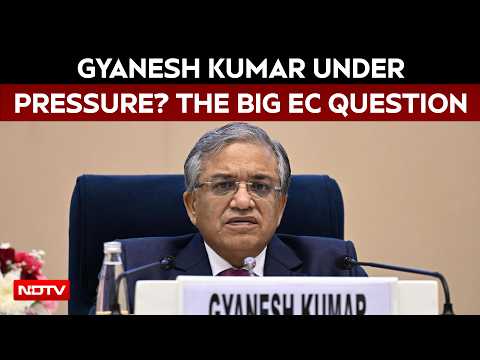 Gyanesh Kumar Under Pressure? The Big Election Commission Question