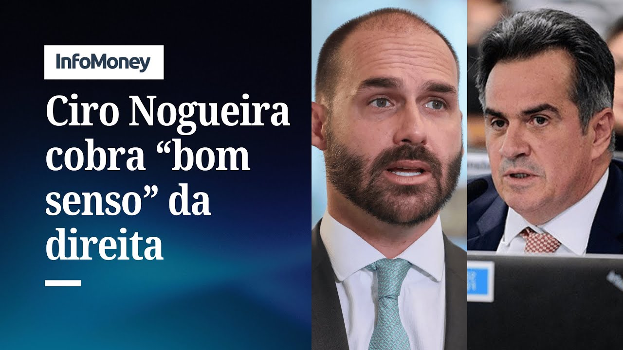 Eduardo confirma candidatura e Ciro cobra bom senso da direita | InfoMoney News
