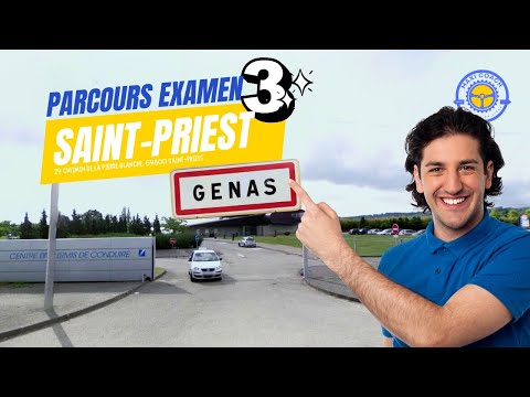 PARCOURS EXAMEN À SAINT-PRIEST (GENAS)