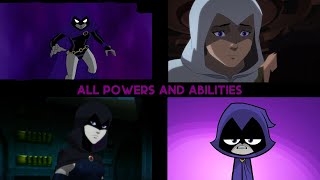 Raven - All Powers and Abilities from DC Animation