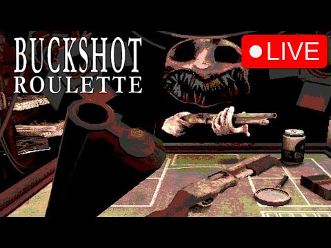 TRANSMISION EN VIVO #9: LA RULETA RUSA DE ROBLOX EN VIVO [ Buckshot Roulette - Roblox ]