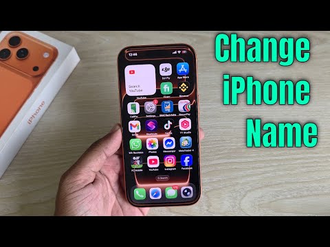 iPhone 17 Pro/Pro Max: How to change iPhone name?