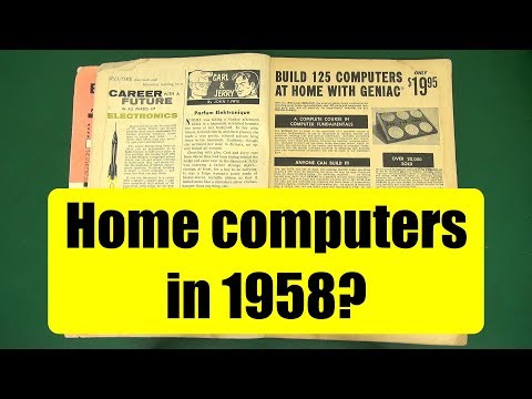 Two home computers from 1958  (from the pages of Popular Electronics) - UCQ2sg7vS7JkxKwtZuFZzn-g