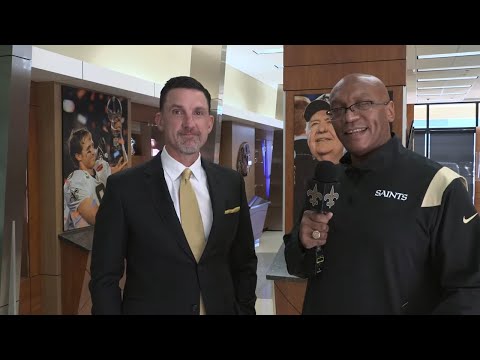 1-on-1 w/ Saints Head Coach Dennis Allen | New Orleans Saints video clip