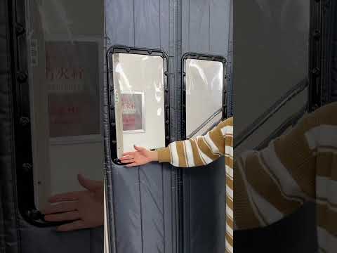 Visible Anti-collision Window Cotton <strong>Door</strong> Curtain#doorcurtain#usa