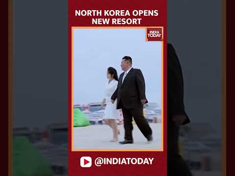 North Korea's Leader Inaugurates New Resort without Tourists | #shorts #northkorea #kimjongun