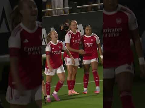 FRIDA MAANUM WITH THE ICING ON THE CAKE AGAINST WEST HAM UNITED 🎂 #arsenal #afc