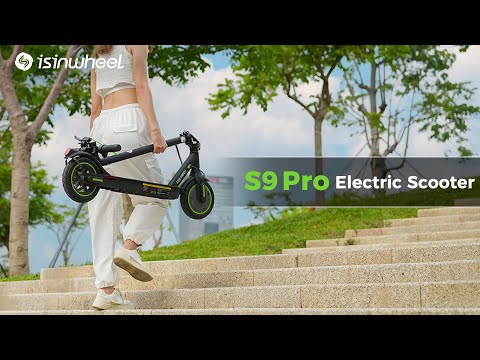 isinwheel S9Pro Electric Scooter | Foldable & 15-Mile Long Range