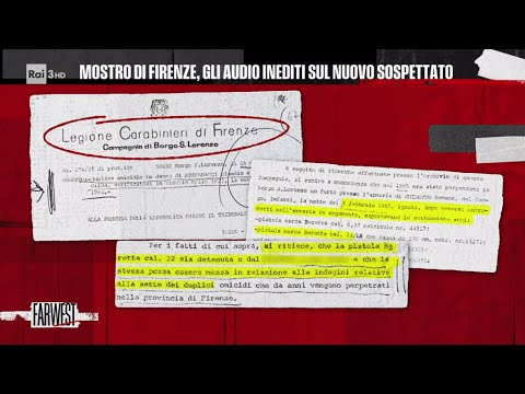 Mostro di Firenze, gli audio inediti sul nuovo sospetto - FarWest 11/06/2024