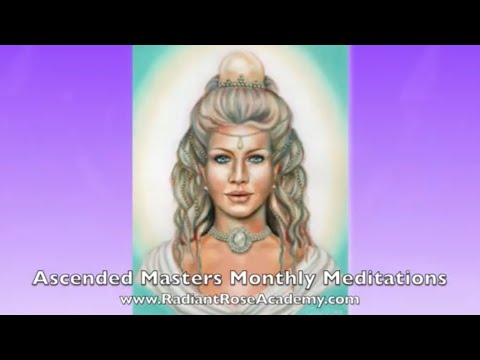 Ascended Masters monthly meditation with Goddess of Purity. February 2026