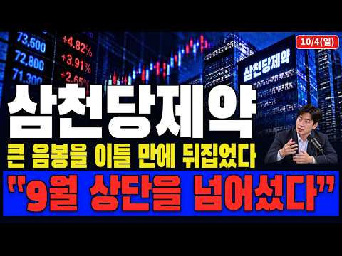 [삼천당제약 주가전망] 특허 분쟁 끝냈는데 출시 날짜는 왜 비공개일까? “이것”이 다음 주가를 가릅니다.