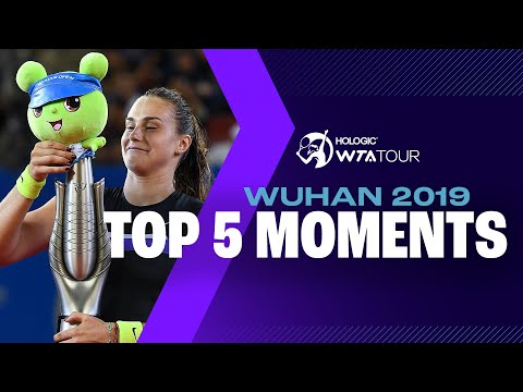 Top 5 Moments from Wuhan 2019 feat. Hsieh, Sabalenka & a Home Champion! 🇨🇳