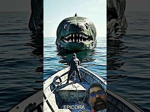 fishing Shark 🦈 #shark #horror #fishing #trending #viral #cartoon