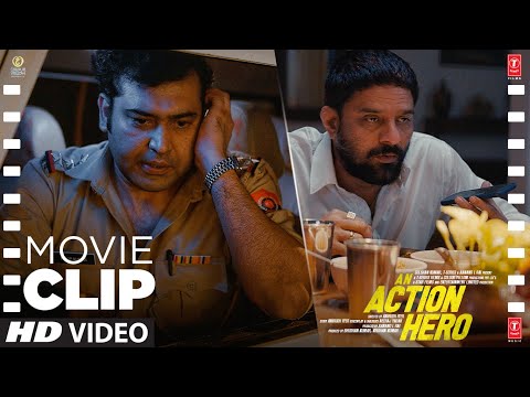 An Action Hero (Movie Scene) Sadak Kinare Lash Mili | Ayushmann Khurana, Jaideep Ahlawat