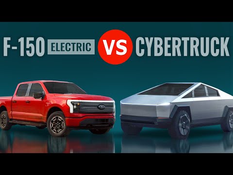 Tesla CYBERTRUCK vs. Ford F-150 Lightning