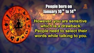 Basic Characteristics of people born between January 10th to January 14th