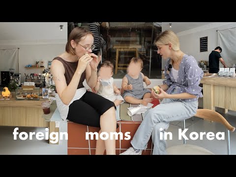 back in Korea again & now I don't want to leave ☕️ mom life, cafe hopping, public pool & yap