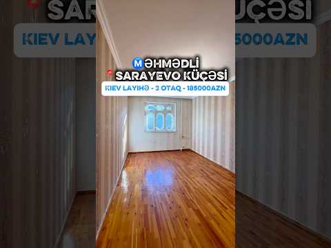 Ⓜ️ƏHMƏDLİ, 📍Baki k/t yanında Kiev layihə, 3otaq, 185000azn.0704476999