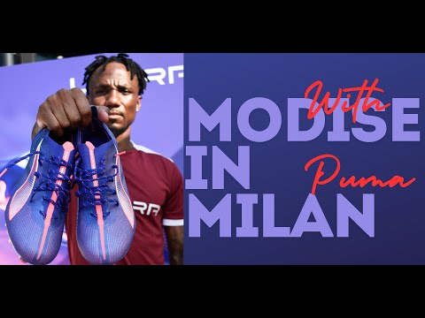 Teko Modise in Milan| Puma Ultra 5 Boots, Ultra event | Sundowns, Chiefs, Pirates |