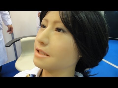 Simroid dental training humanoid robot communicates with trainee dentists #DigInfo - UCOHoBDJhP2cpYAI8YKroFbA