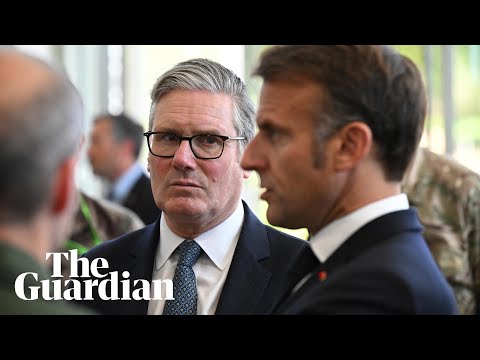 Keir Starmer and Emmanuel Macron hold joint press conference – watch live