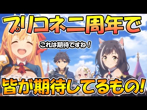 【二周年まで一か月】プリコネの二周年で皆が期待してるものまとめ！サイゲ頼んだぞ！！【プリコネＲ】