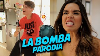 LA BOMBA - AZUL AZUL (parodia oficial) ft. Diego Cadena, Ashley ordoñes, Eljossef