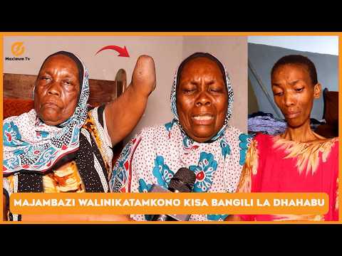 NILIVAMIWA NA MAJAMBAZI WANNE WAKANIKATA MKONO KWAKUWA NILIVAA BANGILI LA DHAHABU